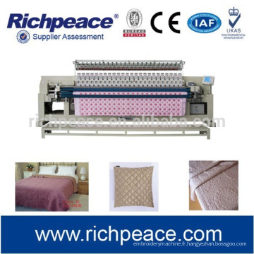 Machine de broderie et broderie informatisée Richpeace pour courtepointes